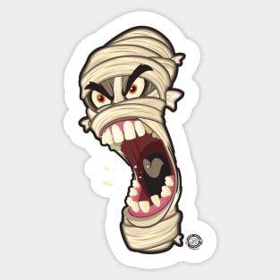 Mummy Rage Sticker